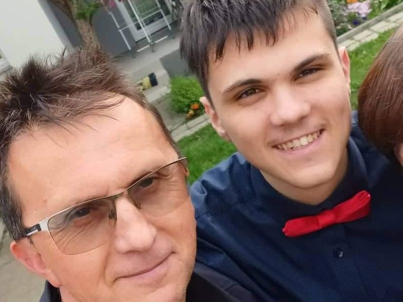 Foto: Kristian s roditeljima / privatna arhiva