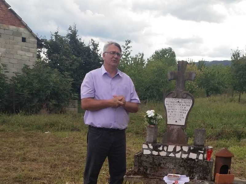 Darko Derenj se obraća prisutnima.