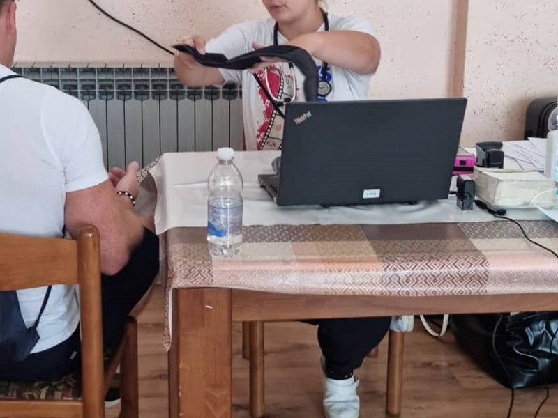Kao što je bilo i najavljeno Gradsko društvo Hrvatskog Crvenog križa Pakrac u suradnji s Hrvatskim zavodom za transfuzijsku medicinu iz Zagreba u prostoru Vatrogasnog doma u Lipiku provelo je 29. kolovoza treću ovogodišnju akciju dobrovoljnog darivanja krvi. Foto: GD HCK Pakrac