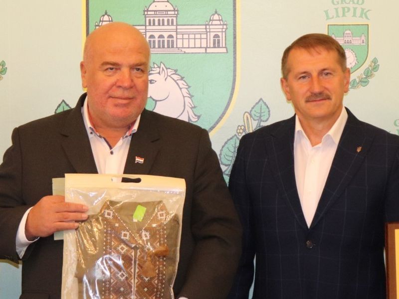 Delegacija ukrajinskog grada Drohobycha na čelu s gradonačelnikom Kuchmom u posjetu Lipiku / Compas.hr