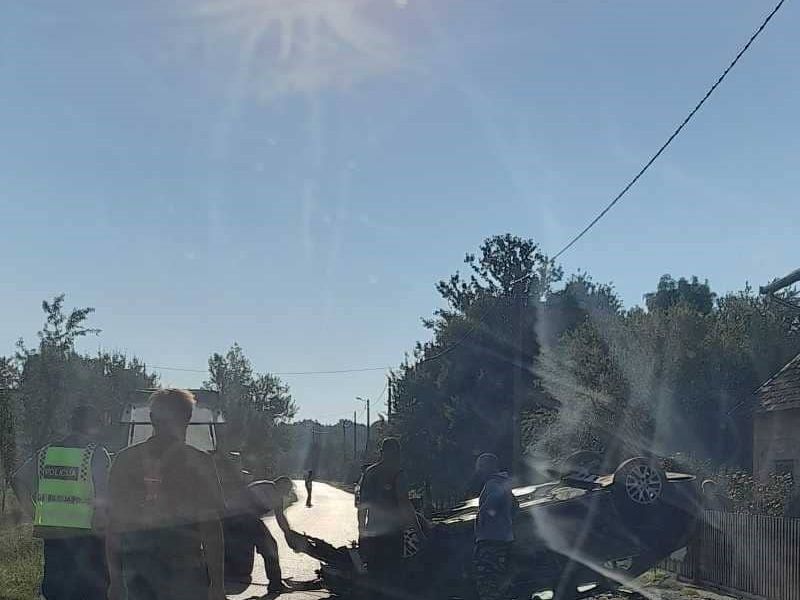 Prometna nesreća u Brezinama / Foto: čitatelj Compasa