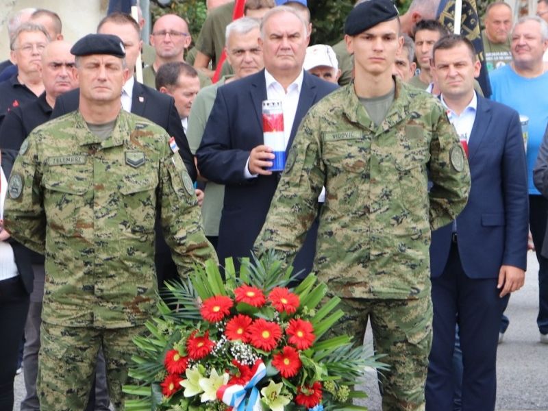 Komemorativno prisjećanje i obilježavanje 31. i 29. godišnjice stradavanja dvadeset poginulih pripadnika A satnije 105. brigade Hrvatske vojske iz Bjelovara, koji su na blagdan Male Gospe 1991. godine stradali u četničkoj zasjedi u Kusonjama / Compas.hr