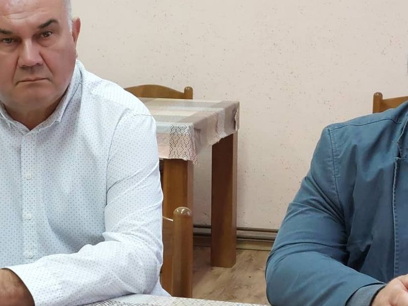 Požeško-slavonski dožupan Ferdinand Troha i lipički gradonačelnik Vinko Kasana / Compas.hr