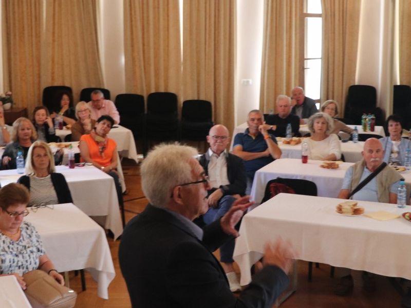 Antun Haramija je ovom prigodom cijenjenim gostima prezentirao povijest Lipika, a sve je bilo popraćeno video prikazom koji je pripremila Ivana Pleše / Compas.hr