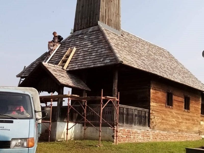 U Brezinama se obnavlja  drvena kapela sv. Andrije / Compas.hr