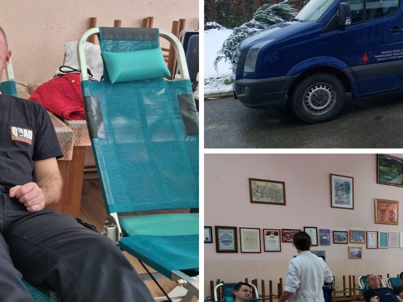 U Lipiku je održana prva ovogodišnja akcija darivanja krvi / Compas.hr