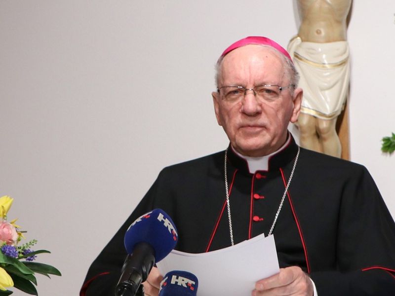 Požeški biskup Antun Škvorčević / Foto: Požeška biskupija