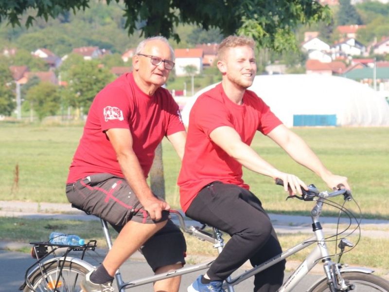 Stanko i Antonio iz Udruge slijepih Pakrac - Lipik / Compas.hr