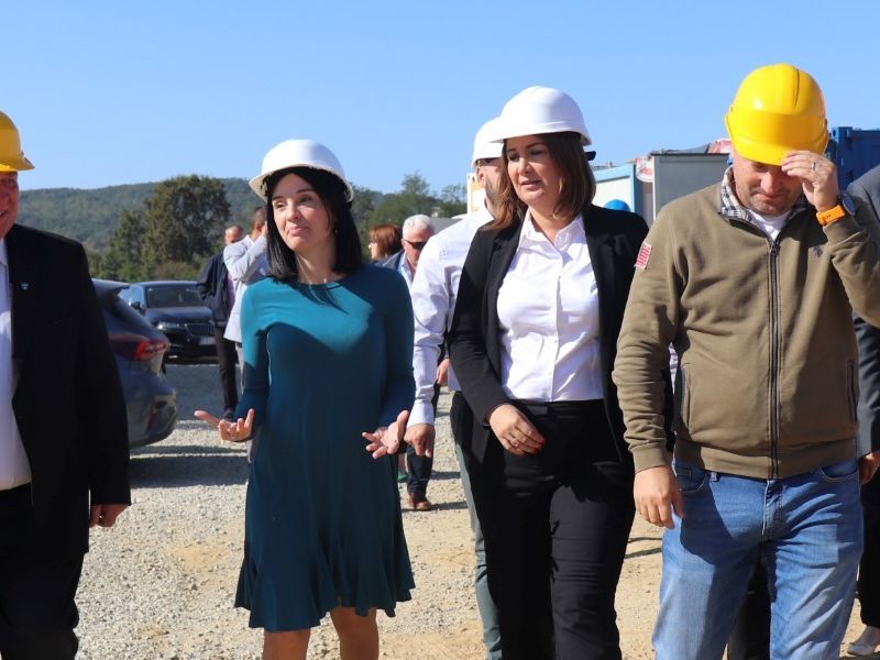 Ministrica poljoprivrede Marija Vučković obišla je gradilište nove lipičke ergele / Compas.hr