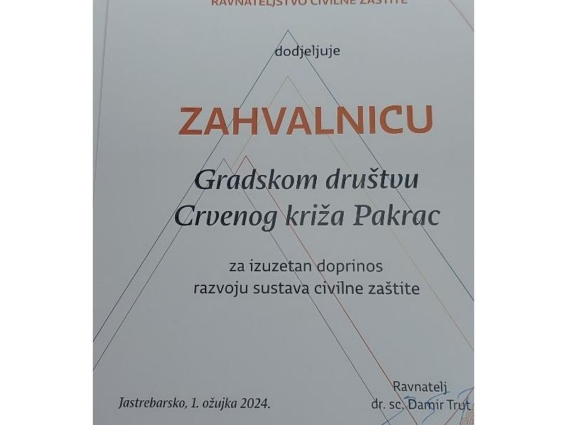 Foto: GDCK Pakrac