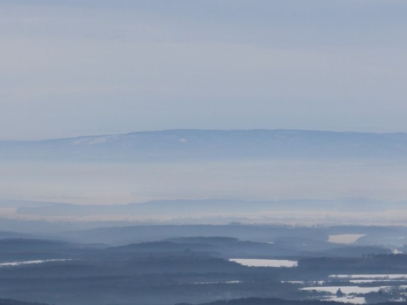 pogled prema Prekopakri, Matkovcu, dijelu obriješkog bazena i Moslavačkoj Gori