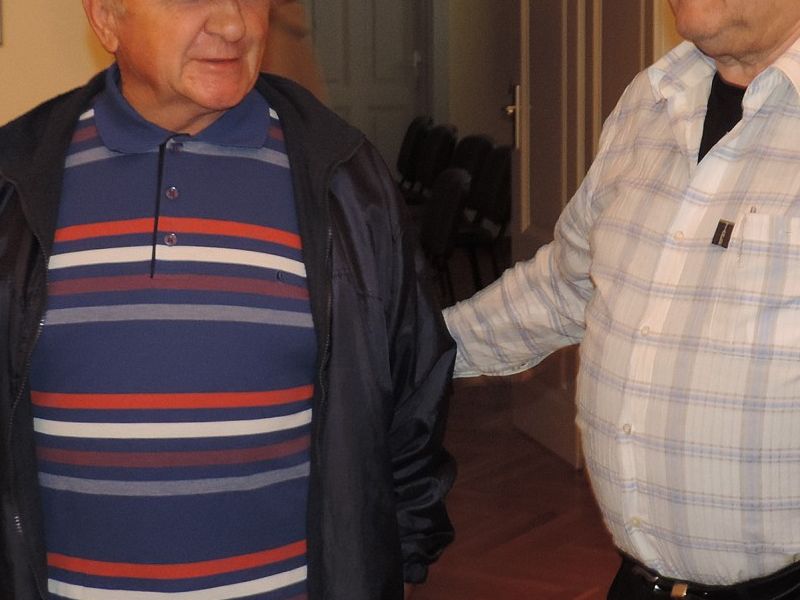 S lijeva na desno: Stevo Rađenović i Dragutin Kolar(iz arhive: Compas)