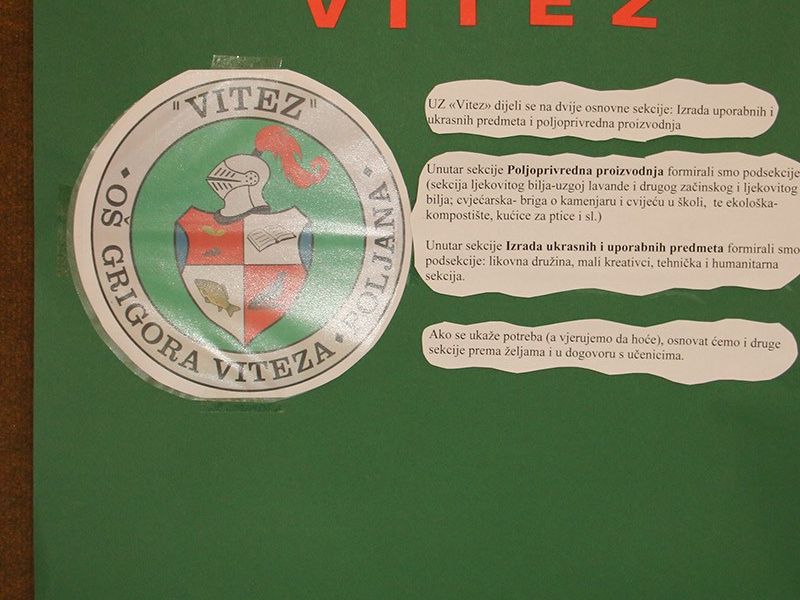 Logotip Učeničke zadruge Vitez