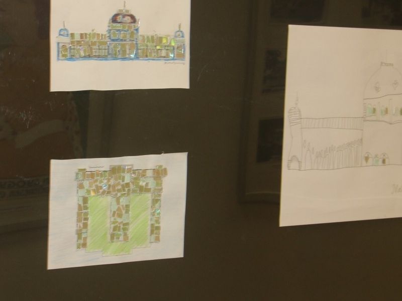 radovi djece s likovne radionice Minijatura u malom