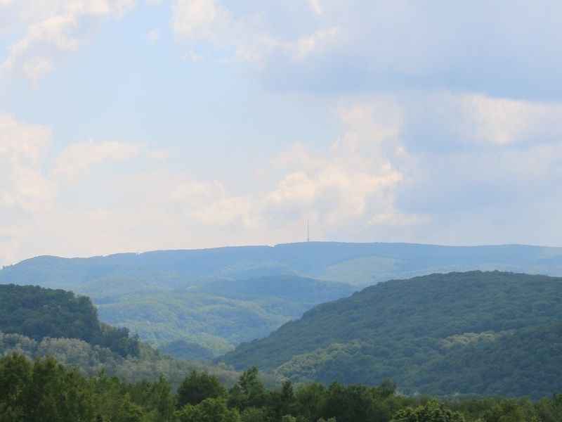 Pogled na Brezovo polje iz Gornjih Grahovljana