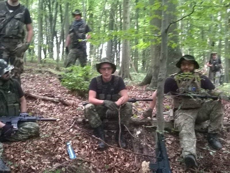 tijekom borbenih aktivnosti na poligonu