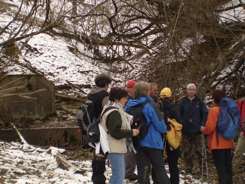 kod izvora Točak u Gagiću 6. ožujka 2011. godine