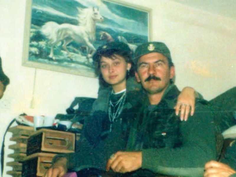 MIra Adžijević, Jelica Horvat, Berislav Ivošević i Drago Kuruc u Zapovjedništvu na Taboru