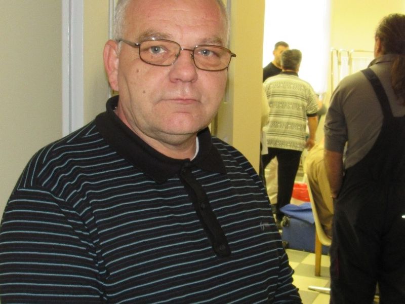 Josip Šmidt iz Pakraca, 75. put darovao krv