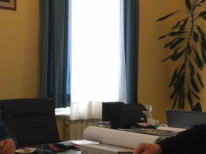 Marijan Poletto na sastanku kod gradonačelnika Vinka Kasane (18.1.2017.) u vezi maškara