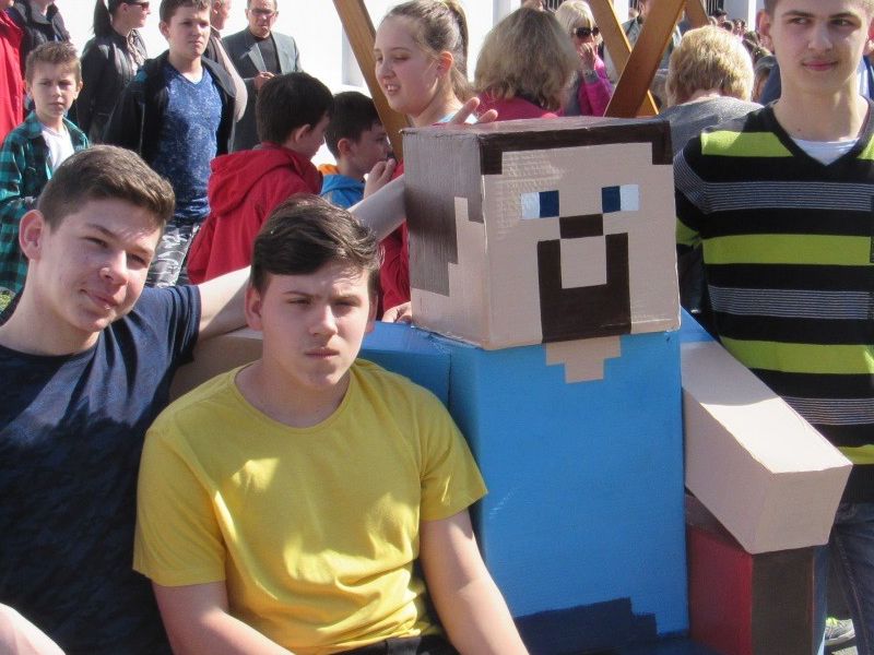 3D model te njegovi tvorci Dorian Mirt, Luka Feher i Josip Robotka