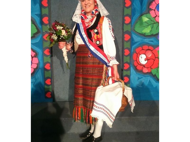 Najljepša snaša Slavonije Martina Svjetličić-Brtan