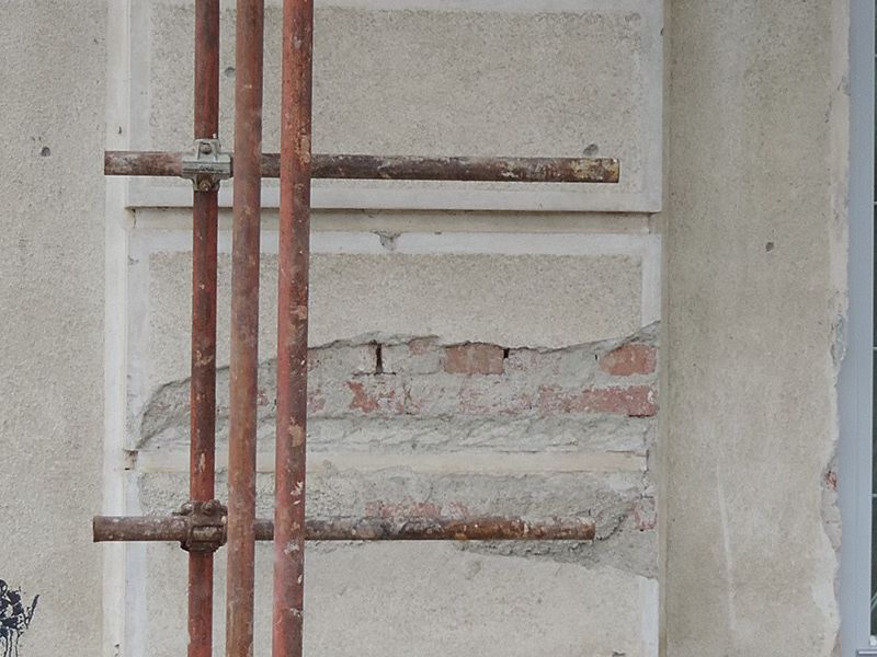 Radovi na zgradi ambulante (arhiva Compasa: prosinac 2014)