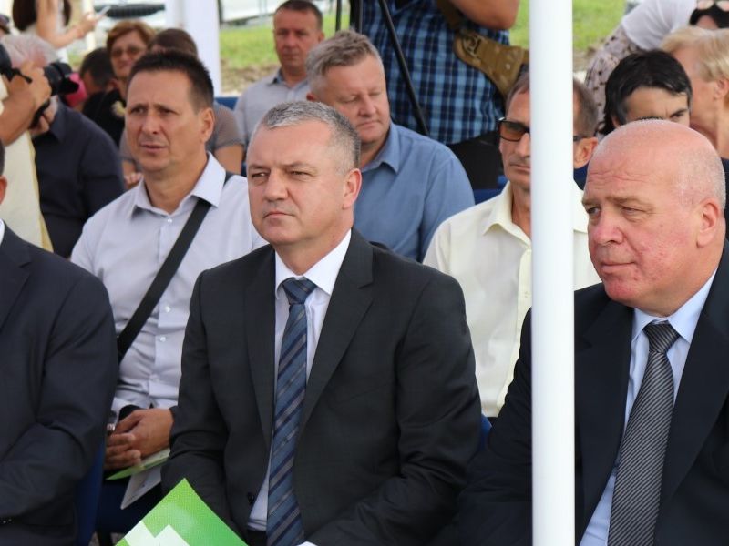 Župan Alojz Tomašević, ministar Darko Horvat i gradonačelnik Vinko Kasana