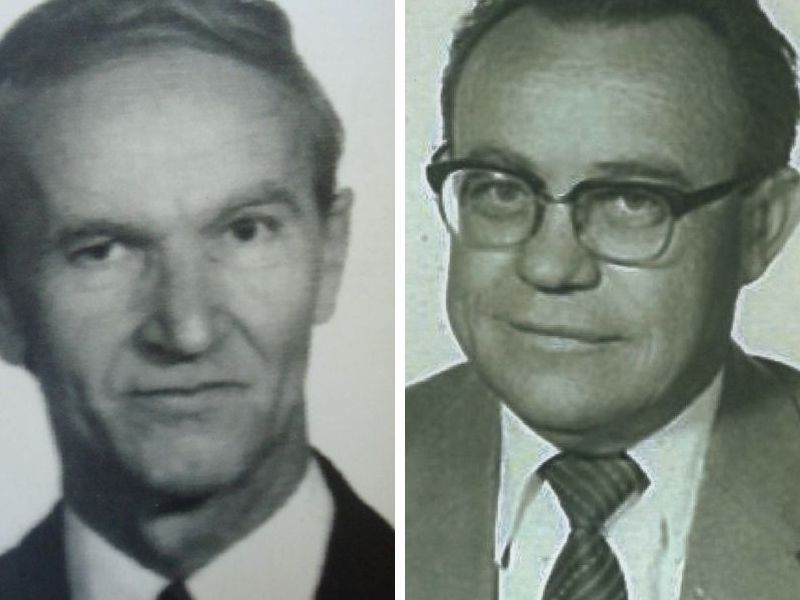 prof. dr. sc. Josip Biškup i prof. Stipe Godić