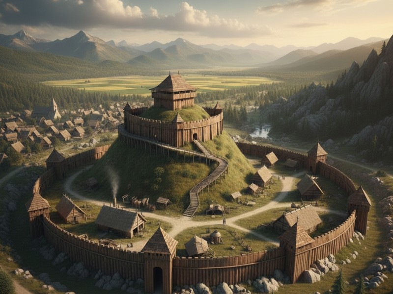 Gradišta Blatuško brdo 1 -  idejna rekonstrukcija