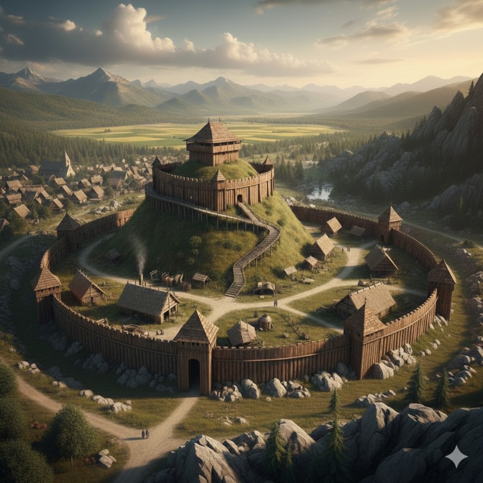 Gradišta Blatuško brdo 1 -  idejna rekonstrukcija