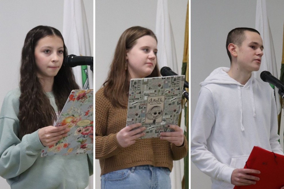 Anja Gunjević, Lea Patricija Prohaska i Luka Franković / Compas.hr