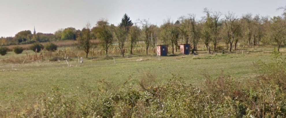 Protugradna stanica na ulazu u Marino Selo (screenshot: GoogleStreet)