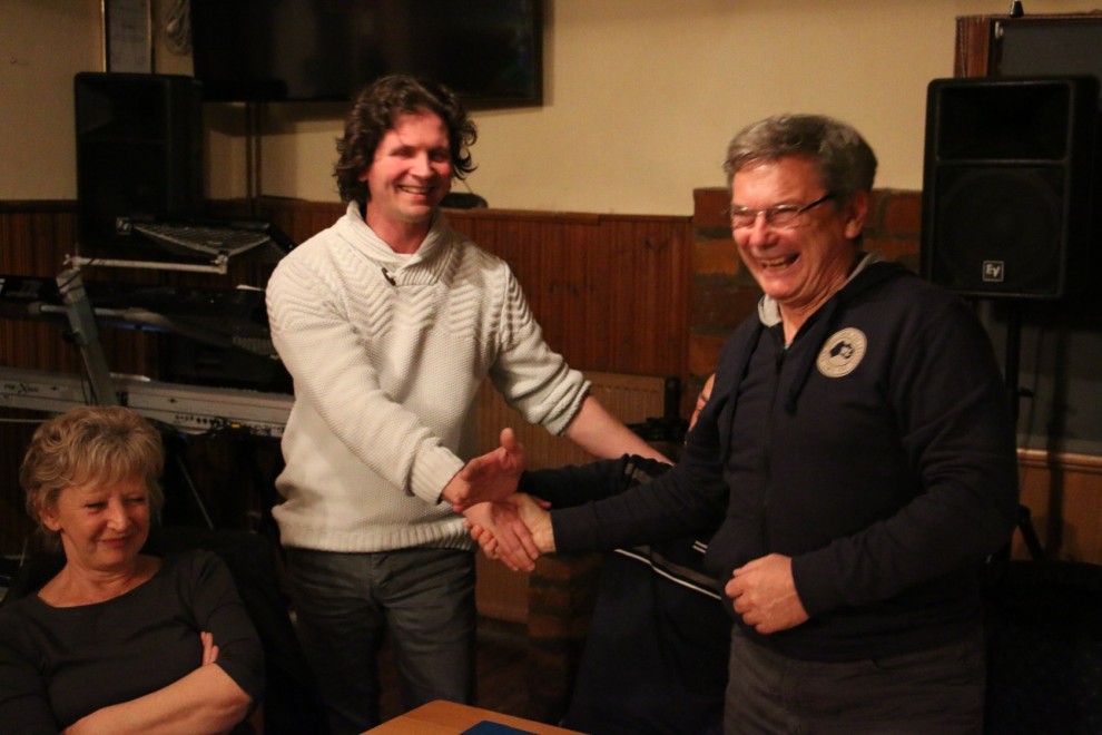 novi i stari predsjednik društva