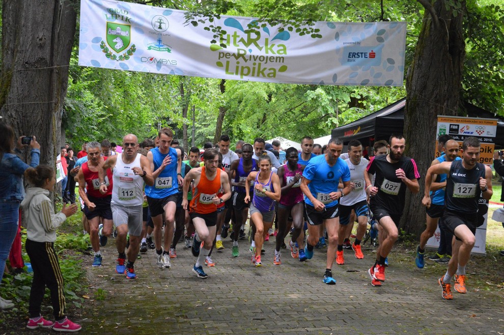 Start 10km i 3,3km utrke