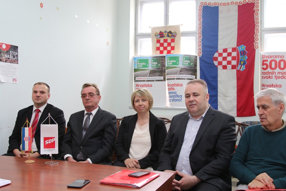 Bruno Horvat, Željko Samardžija, Ljerka Švajghart, Zoran Krejči i Dragan Marin