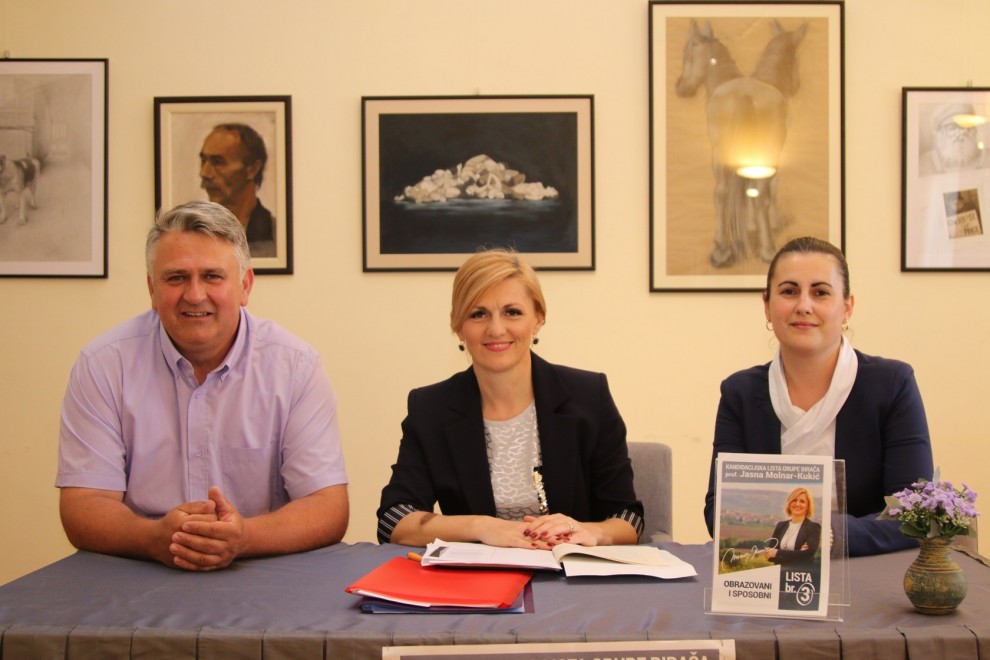 Darko Derenj, Jasna Molnar-Kukić i Martina Musulin