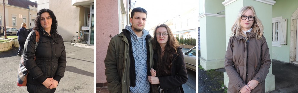 Spomenka Benčik(lijevo), Matea Ribarić i Ivan Marčetić(sredina), Mia Hruška (desno)