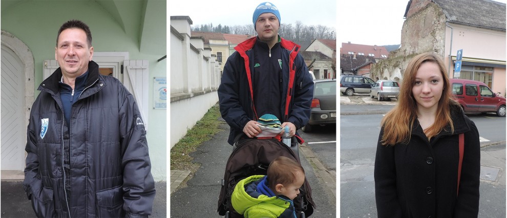 Miroslav Ivančić, Zdravko Milić, Valentina Novak(s lijeva na desno)