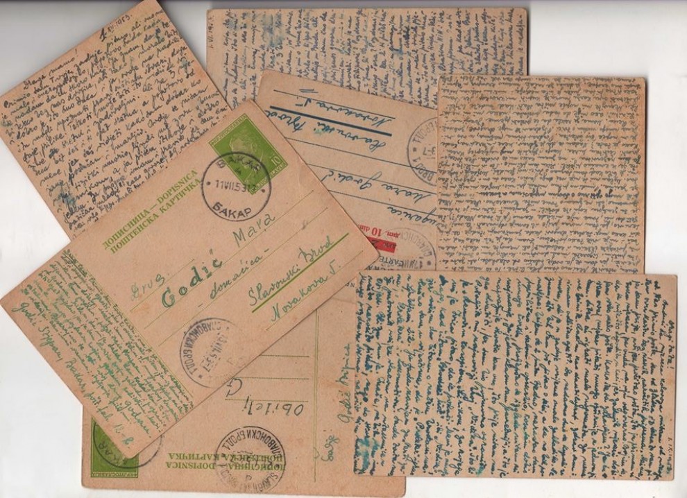 Dopisnice s Golog otoka