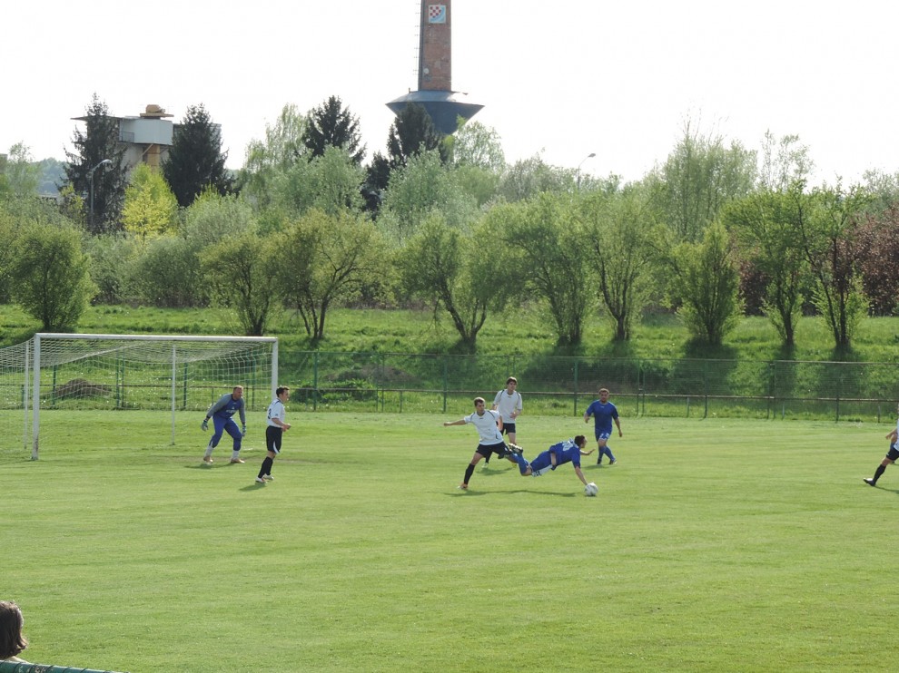 Pad u šesnaestercu NK Lipik 1925 nakon kojeg je dosuđen kazneni udarac za drugi gol gostiju