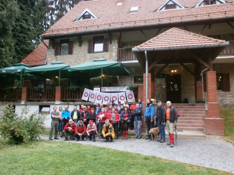 na početku pete dionice ispred doma na Jankovcu (autor fotografije: Branka Ećimović)