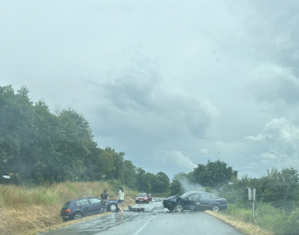 Prizor s mjesta nesreće u Kukunjevcu / Foto: Čitateljica