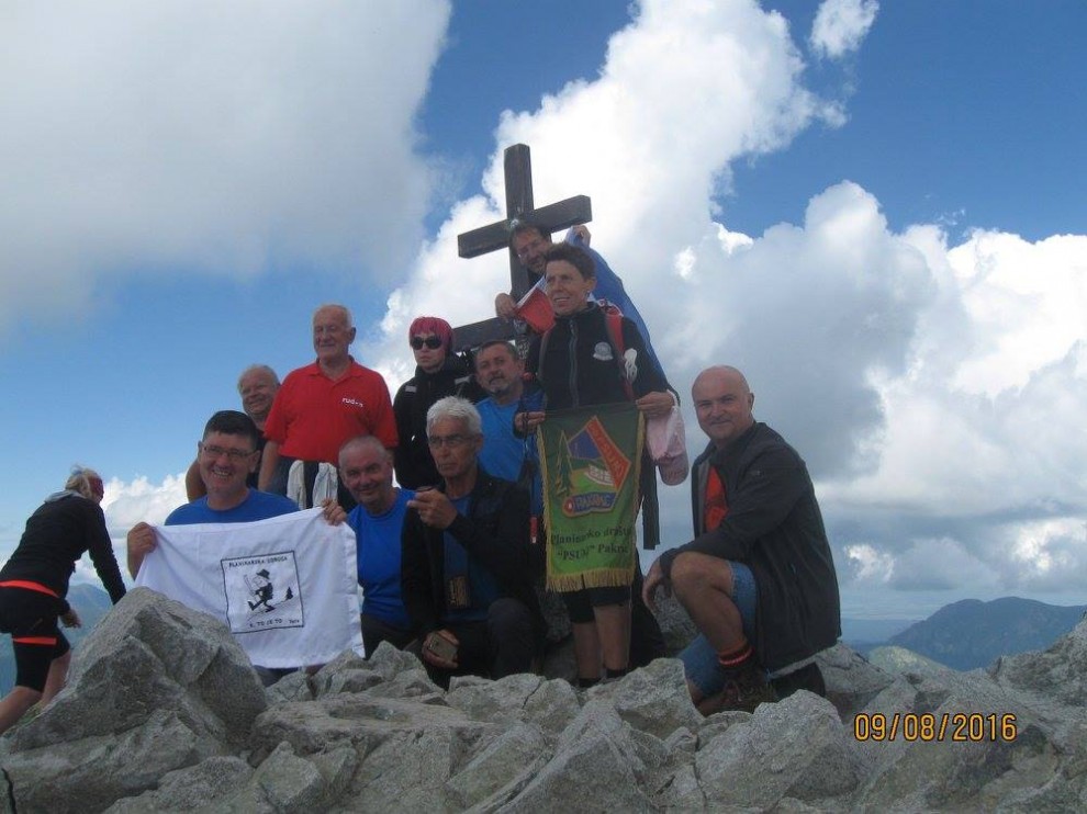 na Krivanu (2495 m) u Visokim Tatrama